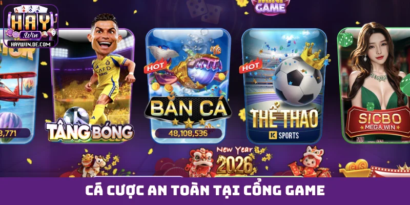 Cá cược an toàn tại cổng game