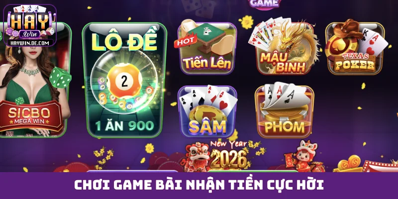 Chơi game bài nhận tiền cực hời